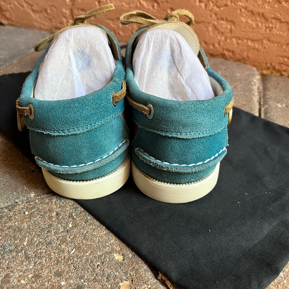 Chanel Loafers suede two tone size 7.5 - Picture 4 of 7